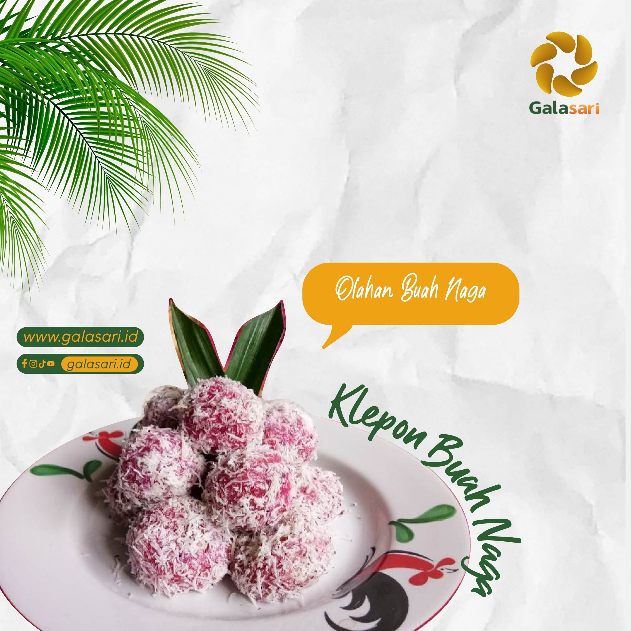 Resep Olahan Klepon Buah Naga